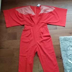 Red Brand New Jump suit